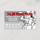 Stylist Visitenkarte (Rückseite)