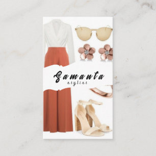 Stylist-Visitenkarte Visitenkarte