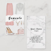 Stylist-Visitenkarte Visitenkarte (Vorne/Hinten)