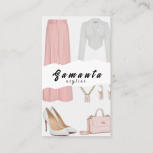 Stylist-Visitenkarte Visitenkarte