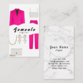 Stylist-Visitenkarte Visitenkarte (Vorne/Hinten)