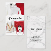 Stylist-Visitenkarte Visitenkarte (Vorne/Hinten)