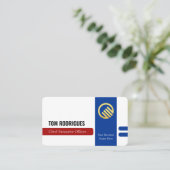 Stylist-Vorlagen Büro-Manager Executive Visitenkarte (Stehend Vorderseite)