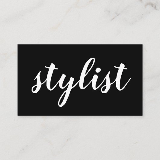 Stylistloyalitäts-Lochkarte Treuekarte (Vorderseite)