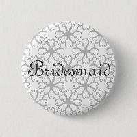 Stylized Blumen-Brautjungfern-Knopf