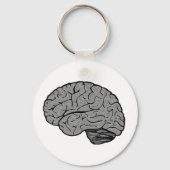 Stylized Brain Magnet Schlüsselanhänger (Vorderseite)