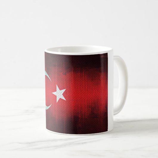 Stylized Flag Kaffeetasse (VorderseiteRechts)
