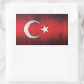 Stylized Flag Rechteckiger Aufkleber (Tasche)
