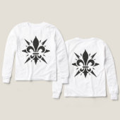 "Stylized Fleur-de-lis" (Design Vorderseite & Rückseite)