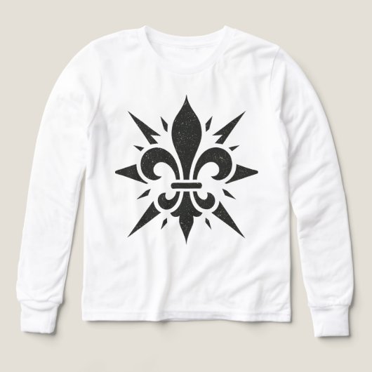 "Stylized Fleur-de-lis" (Design Vorderseite)