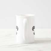 "Stylized Fleur-de-lis" Specialty Mug Porzellantasse (Rückseite)