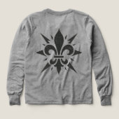 "Stylized Fleur-de-lis" T-Shirt (Design Rückseite)