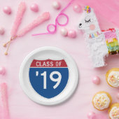 Stylized Interstate sign Class of 2019 Pappteller (Party)