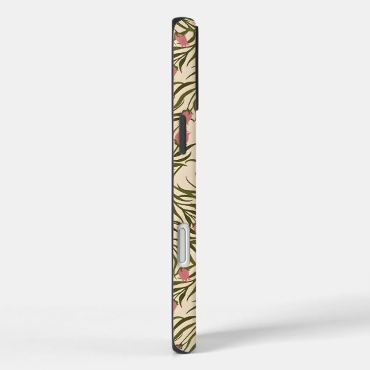 Stylized pink bell-shaped floral pattern Case-Mate iPhone hülle (Rückseite / Rechts)