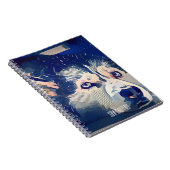 Stylized stilvolles heiseres Zeichnen Notizblock (Rechte Seite)