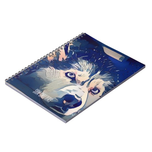 Stylized stilvolles heiseres Zeichnen Notizblock (Linke Seite)