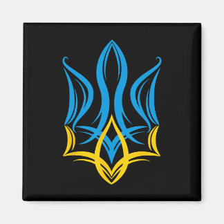 Stylized Ukrainian Coat Of Arms Magnet