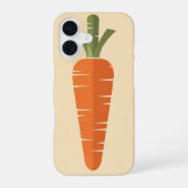 Stylized Vintage Carrot iPhone 16 Hülle (Rückseite)