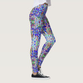 STYLIZIERTER FLÜSSEL ABSTRAKT 2 LEGGINGS (Rechts)