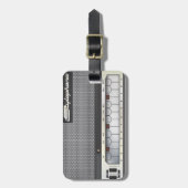 Stylofon Gepäckanhänger (Vorderseite vertikal)