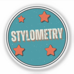 Stylometrie Aufkleber