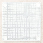 Stylus - Karo-Muster Glasuntersetzer (Rückseite)