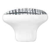 Stylus - Karo-Muster Keramikknauf (Seitenansicht)