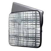 Stylus - Karo-Muster Laptopschutzhülle (Vorderseite Links)