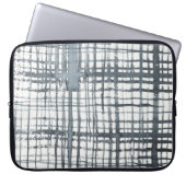 Stylus - Karo-Muster Laptopschutzhülle (Vorderseite)