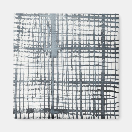 Stylus - Karo-Muster Magnet (Vorne)