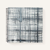 Stylus - Karo Muster Notizblock (Vorderseite)