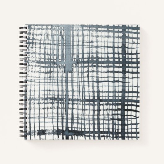 Stylus - Karo Muster Notizblock (Vorderseite)