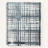 Stylus - Karo Muster Notizblock (Vorderseite)