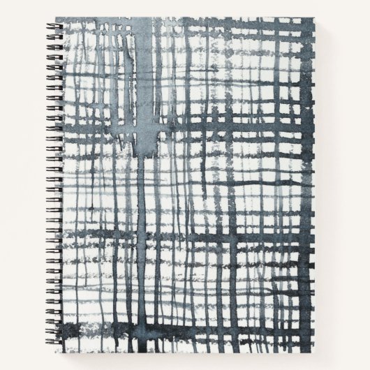 Stylus - Karo Muster Notizblock (Vorderseite)