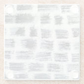 Stylus - Quadrate Glasuntersetzer (Rückseite)