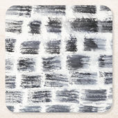 Stylus - Squres Rechteckiger Pappuntersetzer (Vorderseite)