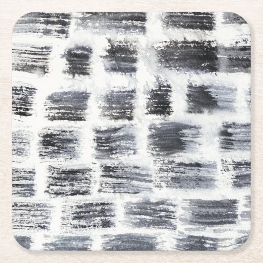 Stylus - Squres Rechteckiger Pappuntersetzer (Vorderseite)