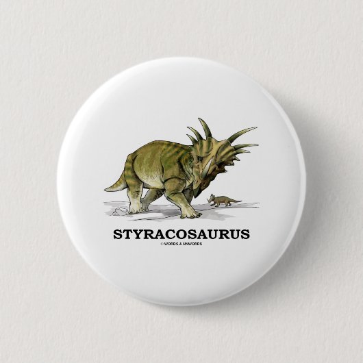 Styracosaurus Button (Vorderseite)