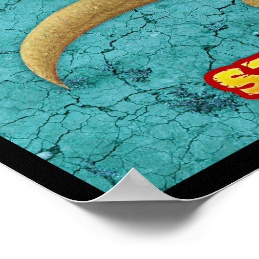 Styracosaurus Deluxe Poster (Ecke)