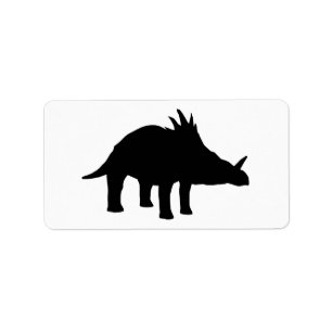 Styracosaurus Dino Dinosaur Adressaufkleber