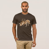 Styracosaurus-Dinosaurier-Skelett #1 T-Shirt (Vorne ganz)