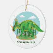 Styracosaurus Keramikornament (Links)