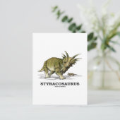 Styracosaurus Postkarte (Stehend Vorderseite)