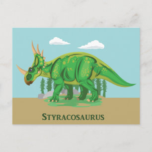 Styracosaurus Postkarte