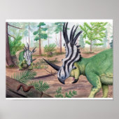 Styracosaurus Print Poster (Vorne)