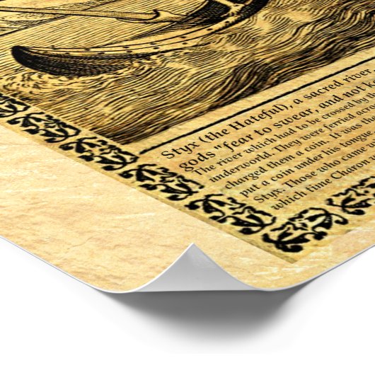 STYX-FLUSS POSTER (Ecke)