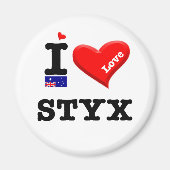 STYX - I-Liebe Magnet (Vorne)