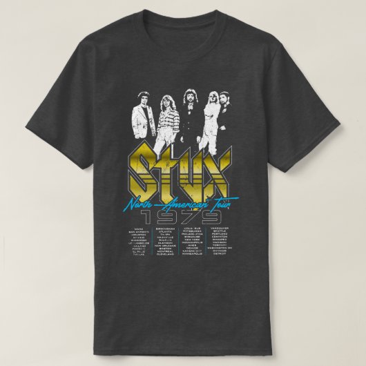 STYX North American Tour T-Shirt (Design vorne)