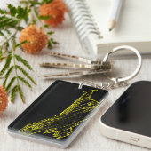 SU 25 Grach sowjetische Frogfoot Flugzeug Sketch Schlüsselanhänger (Vorderseite rechts)