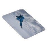 SU-27 Flanker über den Wolken Magnet (Rechte Seite)